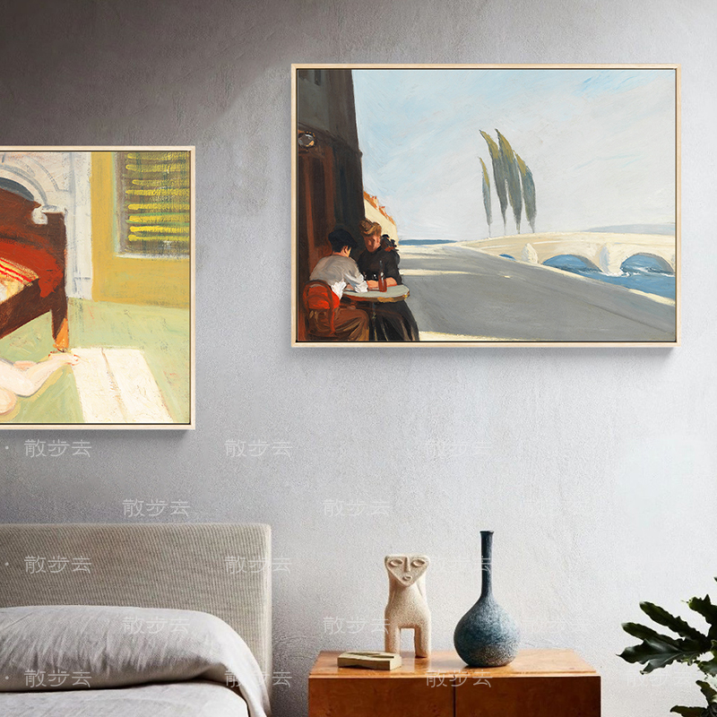 HOPPER HOPE SCENERY NICHE ARTIST AMERICAN..