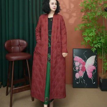 
Mother's Spring and Autumn New Style Fashionable Windbreaker and Shawl Jacket