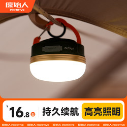 Primitive Camping Lamp, Outdoor Camp Tent, Camping Canopy, Long-Lasting Battery, Large Capacity Rechargeable Emergency Light