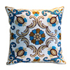 Ethnic style embroidery cushion pillow living room sofa bedside office waist pillow hotel bed and breakfast back pillow without core