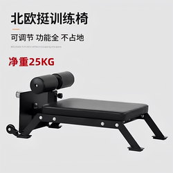 Nordic Multifunctional Abdominal and Back Trainer, Commercial Roman Chair, Goat Lift, Supine Board, Prone Reverse Leg Lift, for Home Use