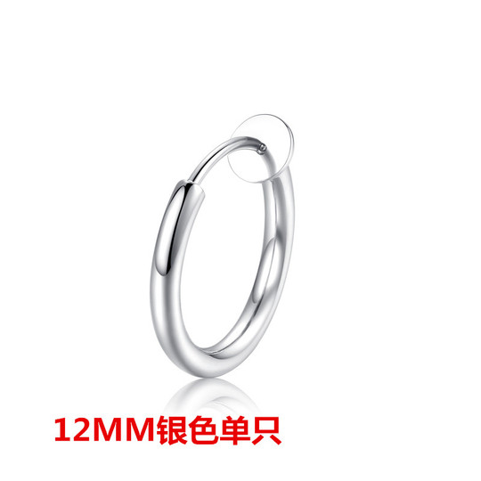 CASSIECA Orecchini Non Piercing Chunky Earcuff a Clip per Cartilagine, Ipoallergenici Gioielli Regalo