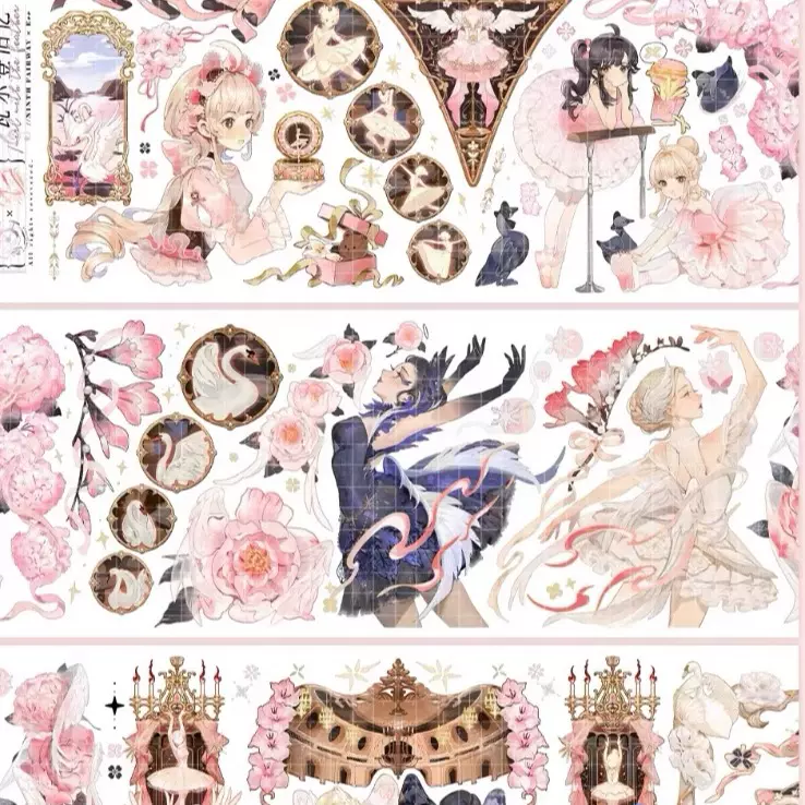 J1438＃爱人的眼睛是第八大洋(贝壳银)xxstudio切り売り海外人物マステ