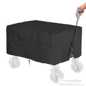 200L 折叠式牛津布露营储物手推车（黑色） 200L 折叠式牛津布露营储物手推车（黑色）