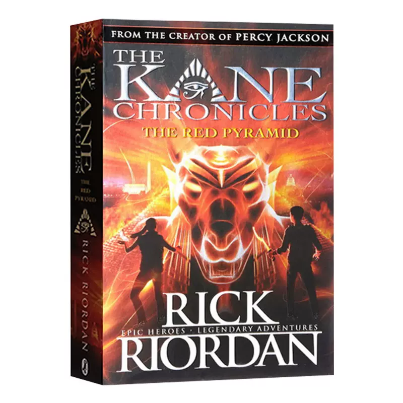 埃及守護神系列1 凱恩與邪神之塔英文原版小說the Red Pyramid The Kane Chronicles Book 1 青少年奇幻冒險文學進口 英語書