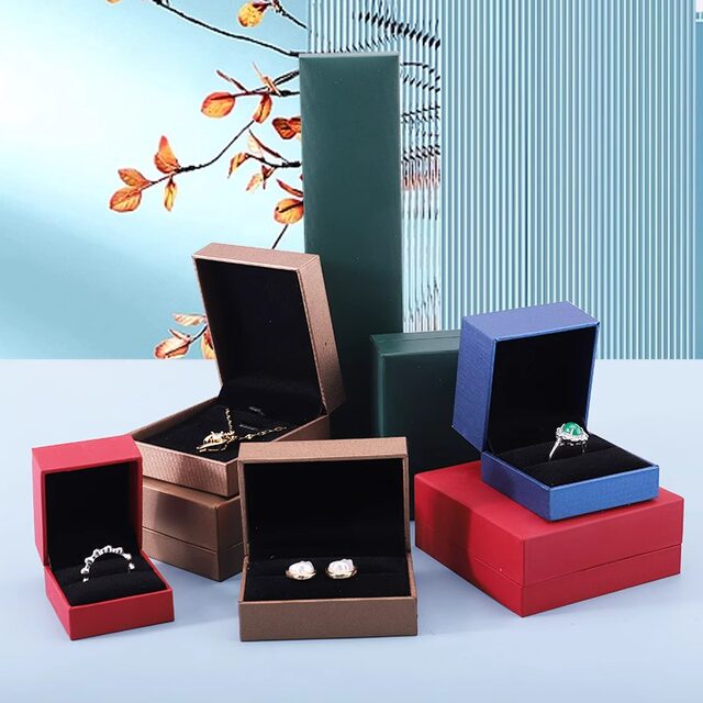 Jewelry box storage box high-end exquisite ring earring earrings bracelets pendant necklace jewelry storage box