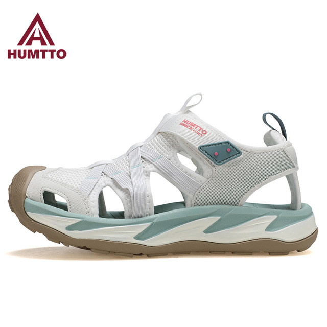 Harutu Beach Shoes for Women in Summer New Outdoor Leisure Wading Sports Sandals Non-slip Tracking Shoes Velcro Women's Shoes
