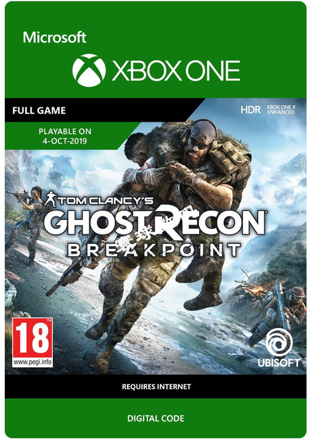 Xboxxsxboxone Tom Clancys Ghost Recon Breakpoint Redeem Code Official Download Code 3079