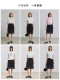 LILY2025 summer new classic French retro polka dot professional commuting versatile casual straight skirt skirt women
