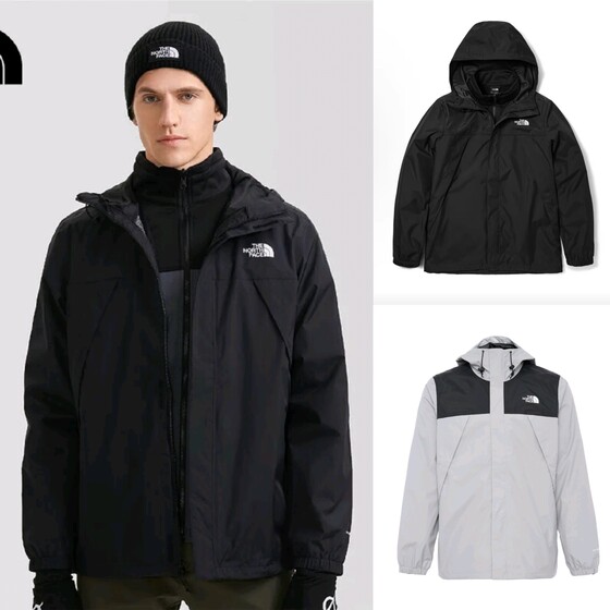
Quick shot to pick up leaks! Authentic The North Face/North Face outdoor three-in-one soft shell jacket