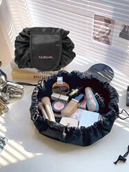 Japanese Nusvan Lightweight Travel Portable Large-Capacity Drawstring Lazy Cosmetics Storage Makeup Bag