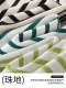 Miziqi striped short-sleeved T-shirt for women 2025 new summer Korean polo shirt lapel loose green top trendy