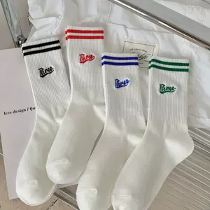 blue and green white socks Latest Best Selling Praise 