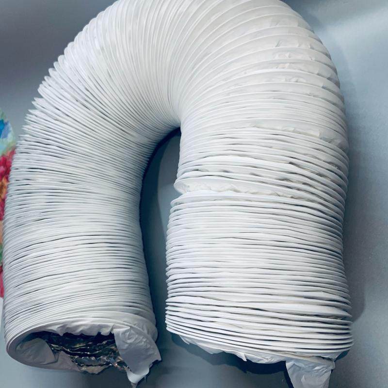 Honseadek Heizschlauch 50mm - Aluminium Lüftungsschlauch 80cm Dehnbar