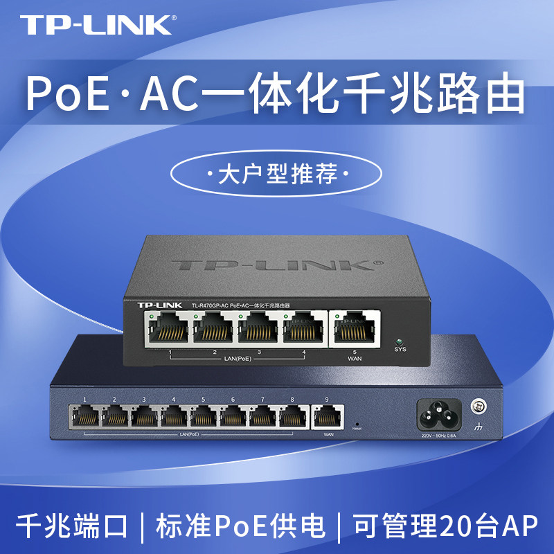 TP-Link TL-R479GP-AC Gigabit PoE+ Router