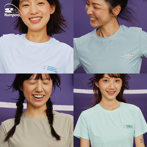Xunfeng new badminton uniform men's tops round neck quick-drying sports short-sleeved women's T-shirt crying center joint model