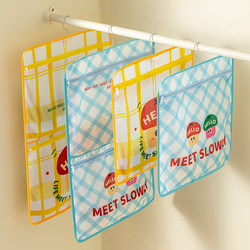Cute Cartoon Storage Bag, Home Wardrobe Hanging Bag, Organizing Bag, Student Dormitory Bedside Clothing Storage and Organizing Bag