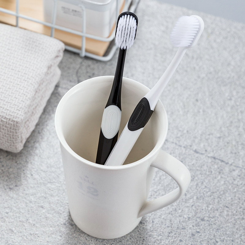 성인, 커플, 여성,남성용 부드러운모칫솔, 여행복, 가족용 부드러운모 잇몸보호, 치아사이 딥클렌징, 칫솔 -