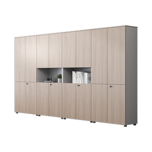 
Customized file cabinet information cabinet wooden boss bookcase plate file cabinet office cabinet locker custom made