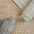 thảm lông trải sàn phòng ngủ Thảm Handmade Phòng Khách Ban Công Thảm Tròn Bắc Âu Đơn Giản Có Thể Giặt Sàn Nhà Phòng Ngủ Đầu Giường Chăn Tùy Chỉnh Sàn thảm văn phòng Thảm