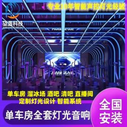 Dynamic Cycling Studio Intelligent Voice-Controlled Lighting and Sound System Bar Roller Skating Rink Quiet Bar Nationwide Design, Installation and Commissioning