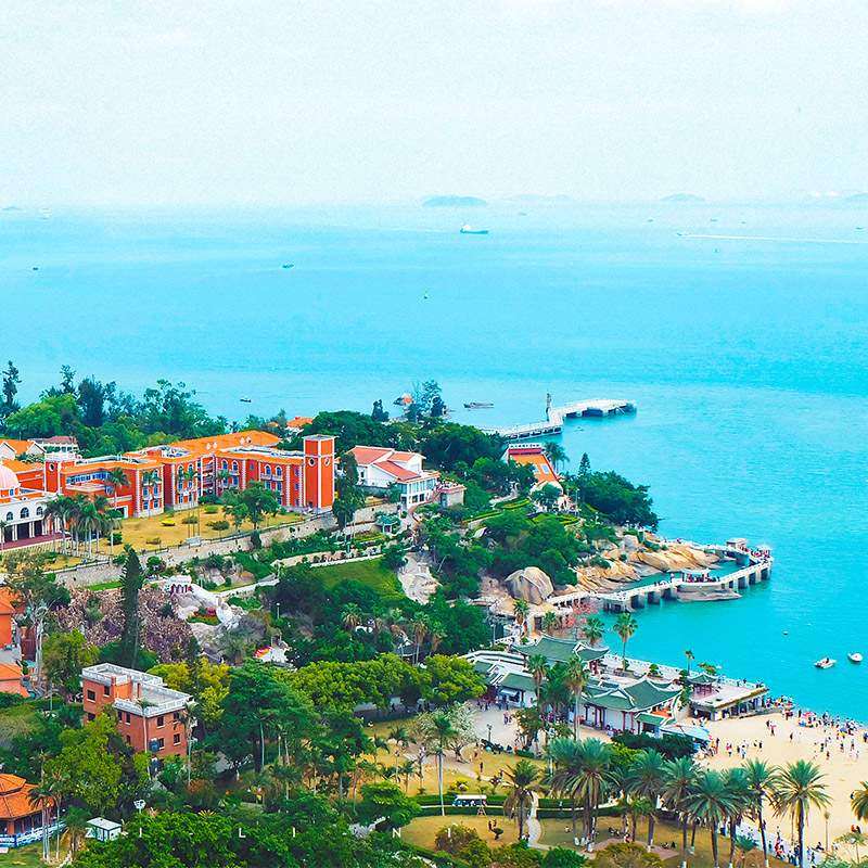 厦门市区经典线路南普陀演武大桥沙坡尾胡里山炮台跟团一日游