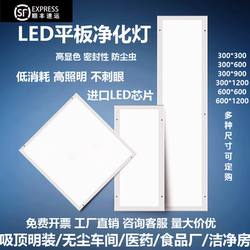 Purification Lamp 300X1200 Led Clean Room Lamp 30X90 Hospital Operating Room Dust-Free Workshop Ultra-Thin Ceiling Flat Panel Lamp