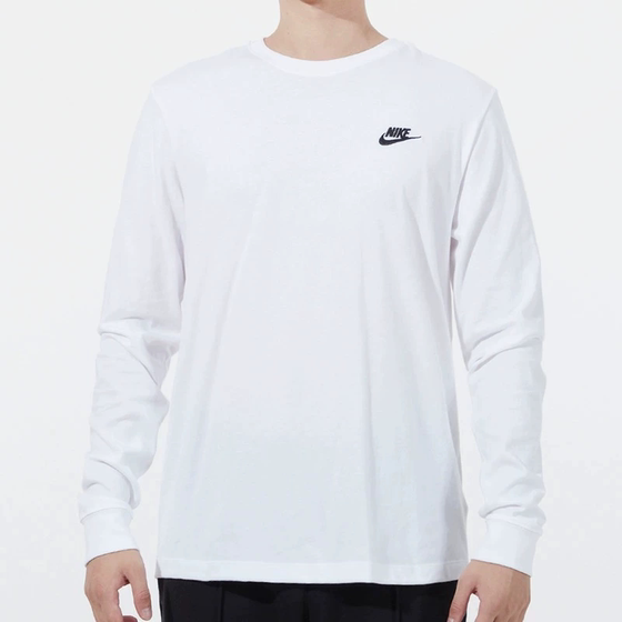 
Genuine NIKE/Nike men's long-sleeved round neck top knit loose casual versatile T-shirt AR5194-100
