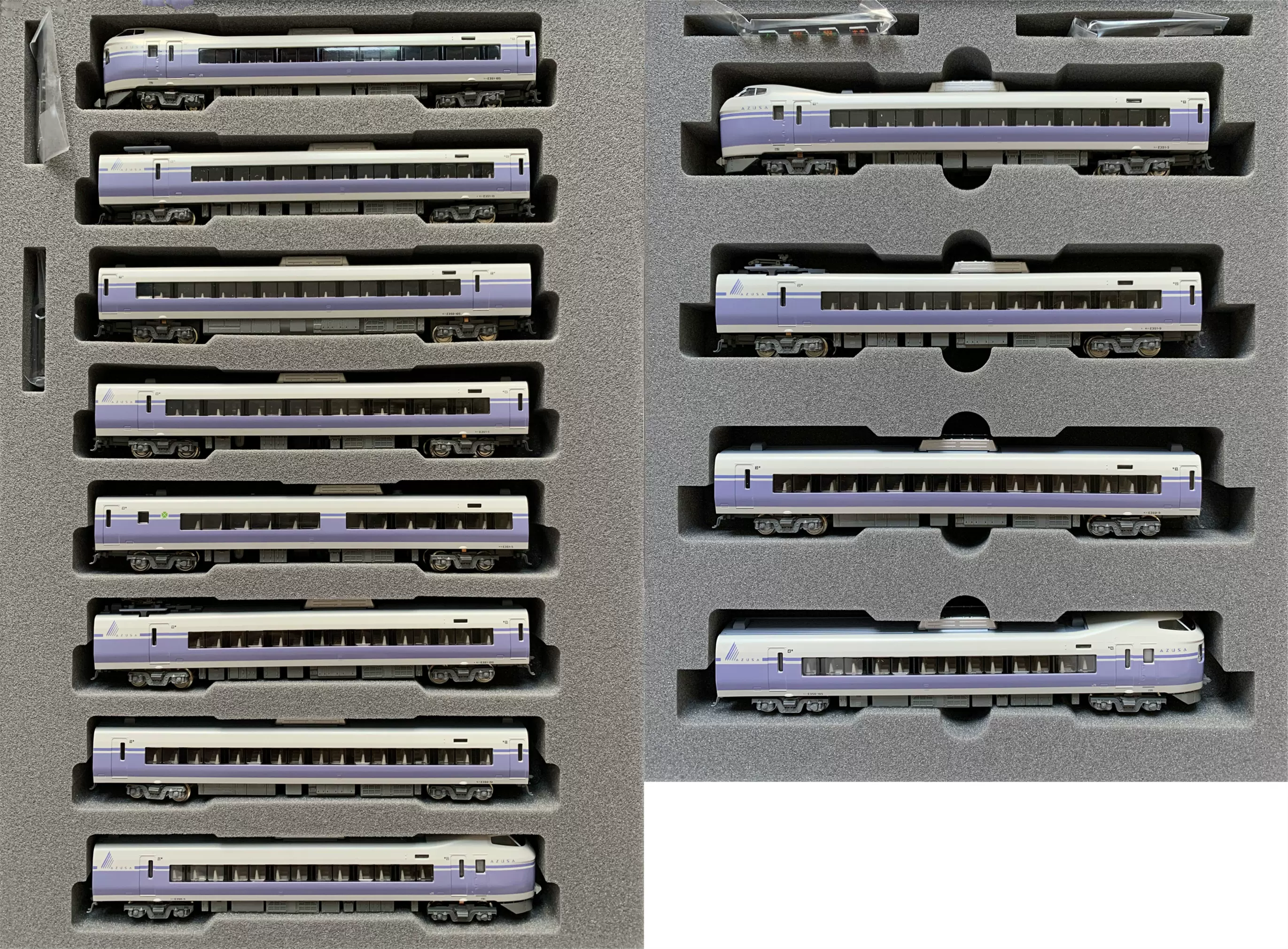 KATO 10-358,359 E351系「スーパーあずさ」基本,増結セット Amazon.co.jp: KATO Nゲージ E351系 スーパーあずさ 増結 4両