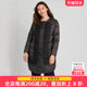 Fat Mrs. Plus Size Women's Winter Clothing New Fashion Lace Lightweight Mid-Length Down Jacket Warm 520406010