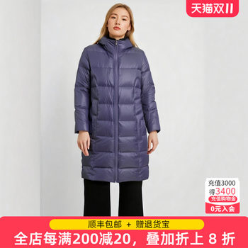 Fat lady's medium down jacket plus size loose for women
