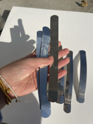 Waist Support Belt Accessory C-Shaped Steel Plate Parts Waist Girdle Waist Brace Steel Strip Support 16 cm 18cm Universal