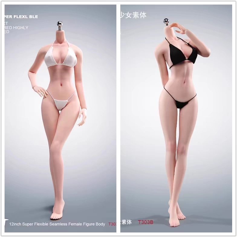 火红玩具HOT STUFF HS0601234 1/6 包胶性感女素体4款可选预售