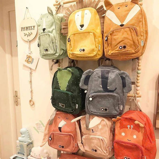 TX male girl cartoon animal school bag kindergarten schoolbag
