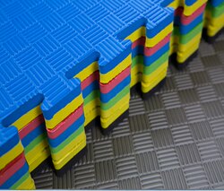 Xinjiang  Taekwondo Mat Floor Mat 1m Thickened Eco-Friendly Foam Splicing Mat Professional Martial Arts Sparring Mat