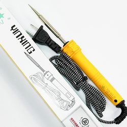 Silver Star 012 Model Soldering Iron 50W Internal Heating Pure Copper Horseshoe Tip Embossing Pointed Tip Alloy Tip Welding