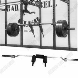 Security Squat Special Rod U-Shaped Olympic Rod Squat Auxiliary Protective Rod Barbell Bar Commercial Household Ssb Squat Rod