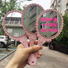 Anna sui handle mirror retro princess makeup mirror handheld dressing mirror beauty salon korean mirror free shipping special offer