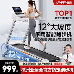 Youmei U2 Treadmill, Home Model, Small Indoor Foldable Walking Machine, Ultra-Quiet Climbing Machine, Gym 2025 New Model