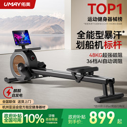 Youmei Rowing Machine Home Gym Trainer Magnetic Silent Smart Rowing Machine Aerobic Exercise Fitness R5L