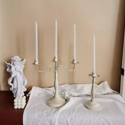 Nordic retro European style candlestick candlelight ornaments