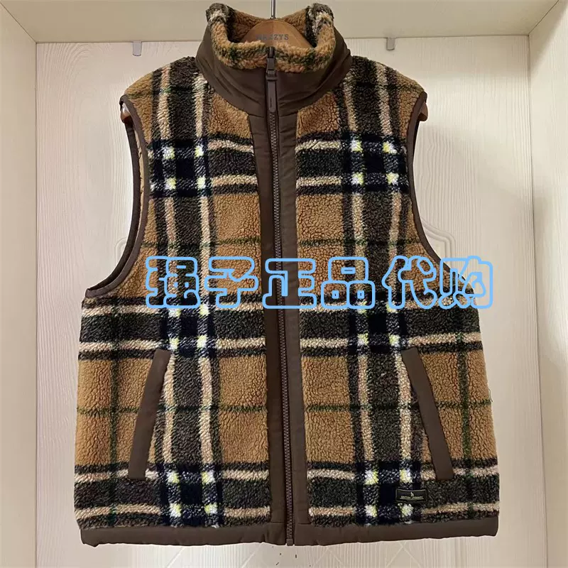 Hazzys哈吉斯国内专柜正品代购22秋款女毛绒背心外套ASVSU02CX07-Taobao