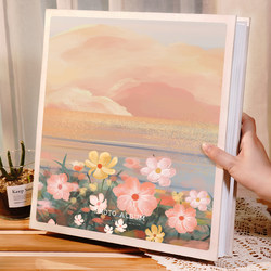 Photo Album, Large-Capacity Family Version, Mixed Inserts for Couples, 5inch 6inch Laminated Photo Storage, Commemorative Photo Album