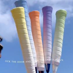 Badminton Racket Grip Flat Gradient Grip Sweat-Absorbent Sticky Non-Slip Fishing Rod Tennis Racket Bicycle Professional Wrapping Tape