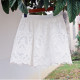Lace embroidered skirt with versatile small butt curtain cover skirt with gauze skirt sweater with jeans layered artifact skirt