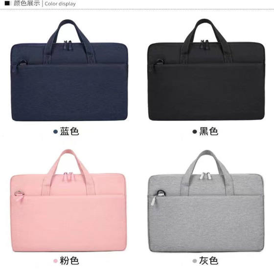
Suitable for Huawei Dell Lenovo HP Portable Laptop Bag 16-inch Simple Suede Shockproof Laptop Bag 15.6-inch New 14-inch