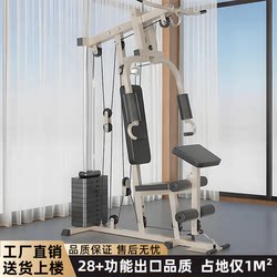 Single-Person Standing Strength Training Device, Seated Chest Compression Equipment, Small Multi-Functional Home Fitness Equipment for Chest Muscle Training