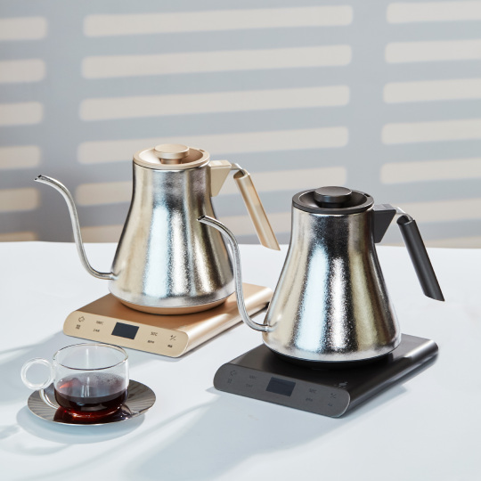 K·kou Electric Teapot - Stainless Steel Glass Tea Kettle - 1.2L