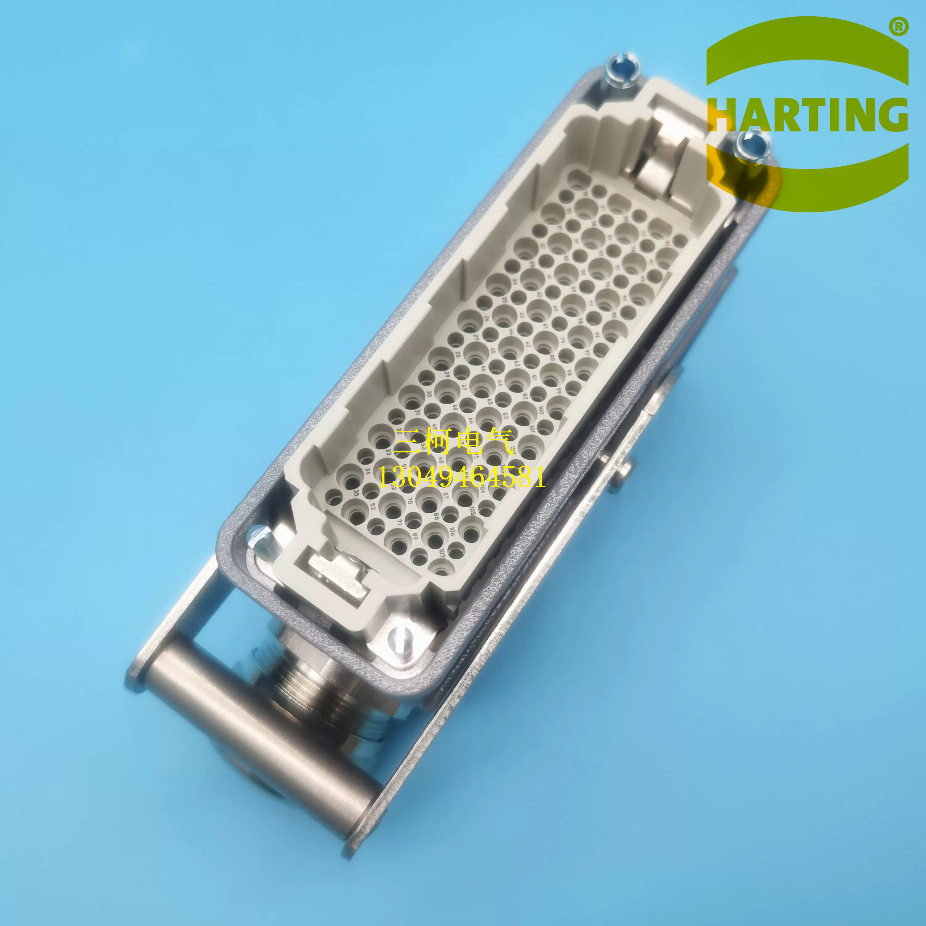 Harting哈丁重載連接器108芯kuka庫卡機器人x11 公插頭c4 X12