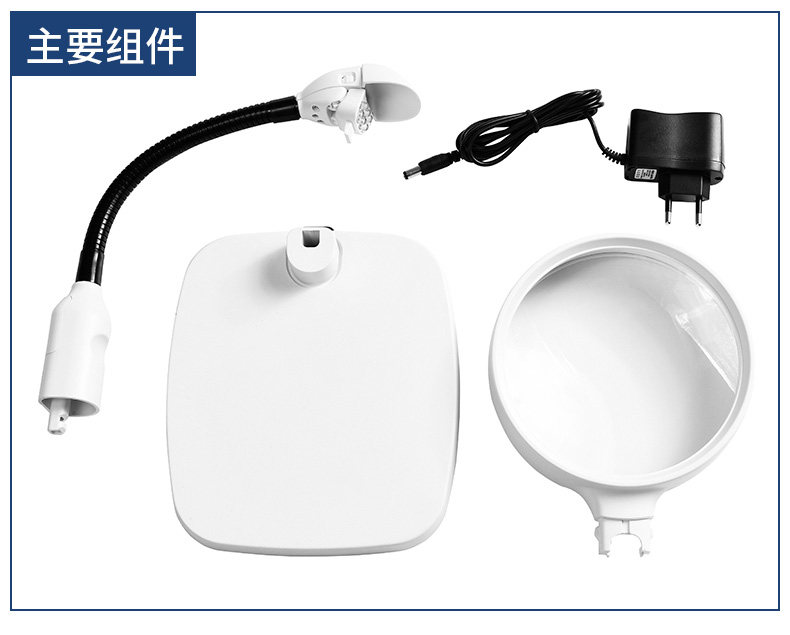 LED ライト付き時計修理拡大鏡 5 10X 物足りな 倍率宝石商および電子検査用